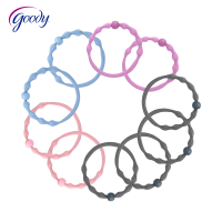 豌豆发圈马卡龙细款10根装(3000275)