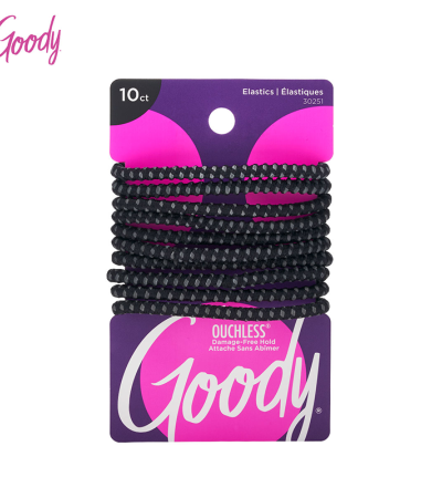 高强度运动发圈黑色-全新升级10个装(3000549)