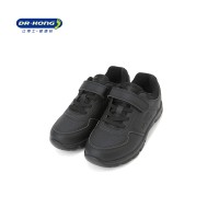 江博士 28-33码 系带黑色运动鞋(C119T001)